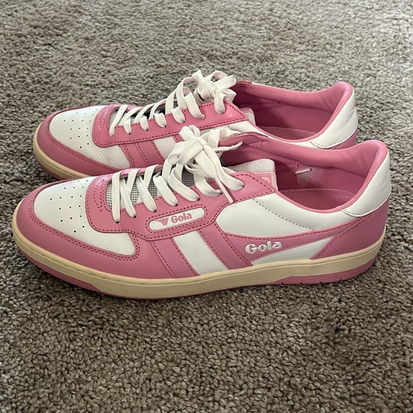 Gola Hawk II Sneakers, pink and white size 41/10 - Picture 3 of 6